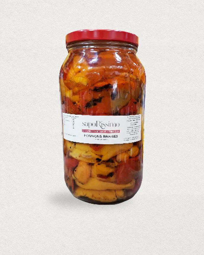 POIVRONS BRAISÉS - 3 kg