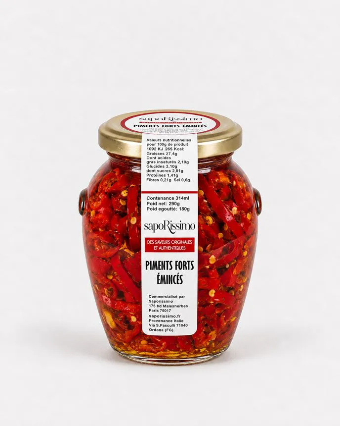 &Eacute;MIN&Ccedil;&Eacute; de PIMENTS FORTS