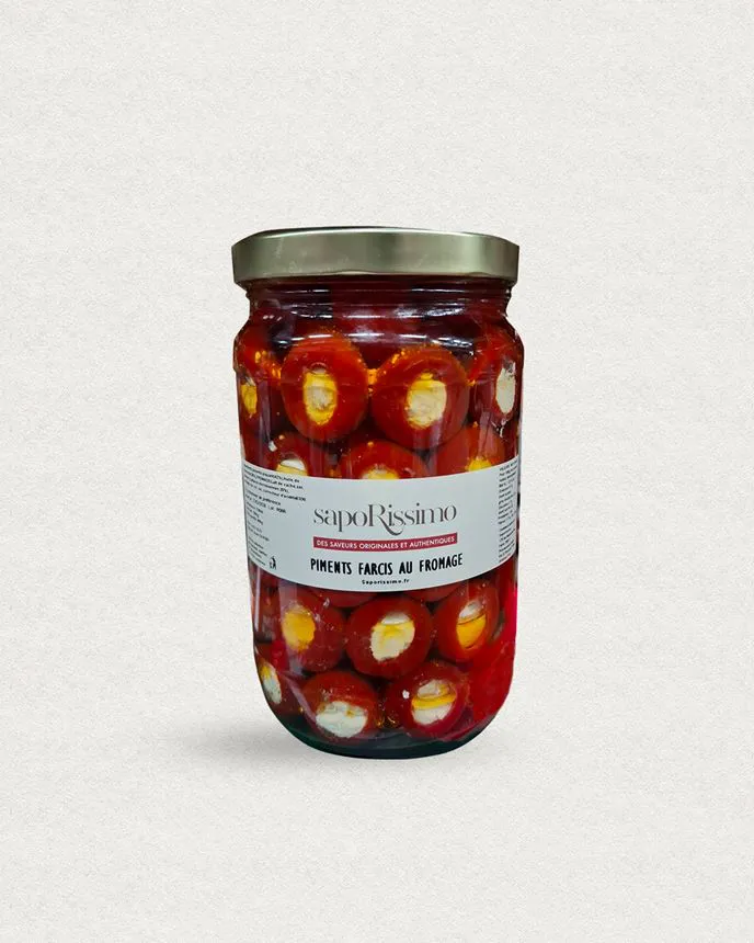 PETITS PIMENTS FARCIS AU FROMAGE 1 kg