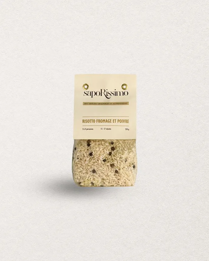 RISOTTO FROMAGE ET POIVRE
