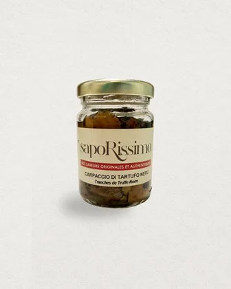 CARPACIO DE TRUFFES NOIRES