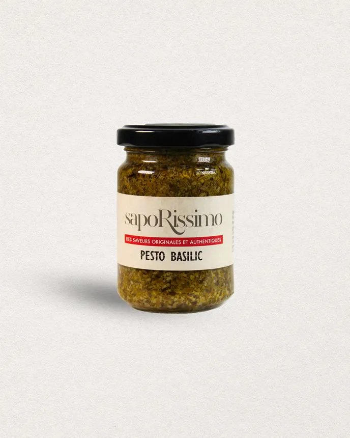 PESTO BIO AU BASILIC 180g