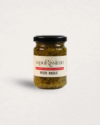 PESTO BIO AU BASILIC 180g