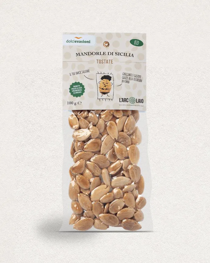 AMANDES de SICILE BIO TOASTÉES 100g