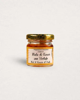 MIEL D'ACACIA A LA TRUFFE NOIRE