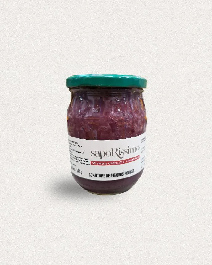 COMPOTÉE D'OIGNON ROUGE 500g