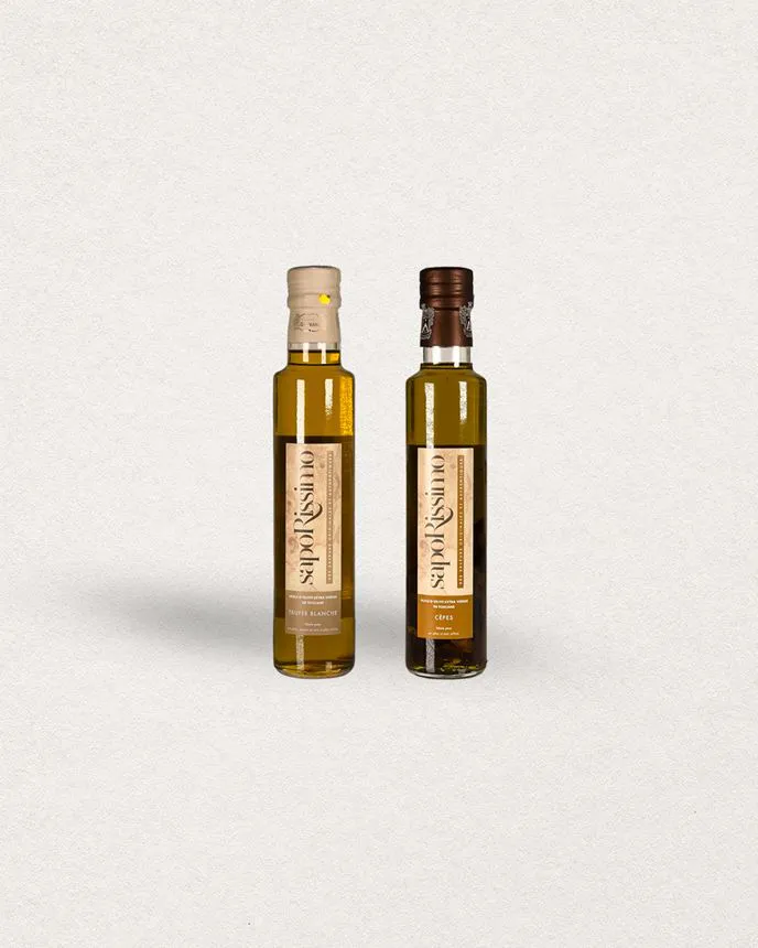 HUILES C&Egrave;PES ET TRUFFE BL.