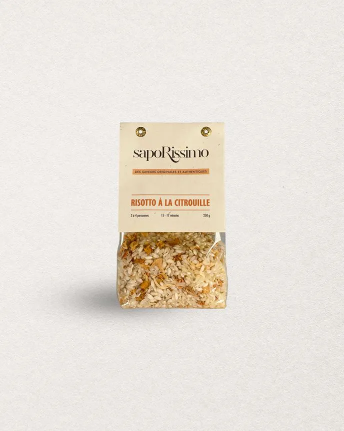 RISOTTO &Agrave; LA CITROUILLE